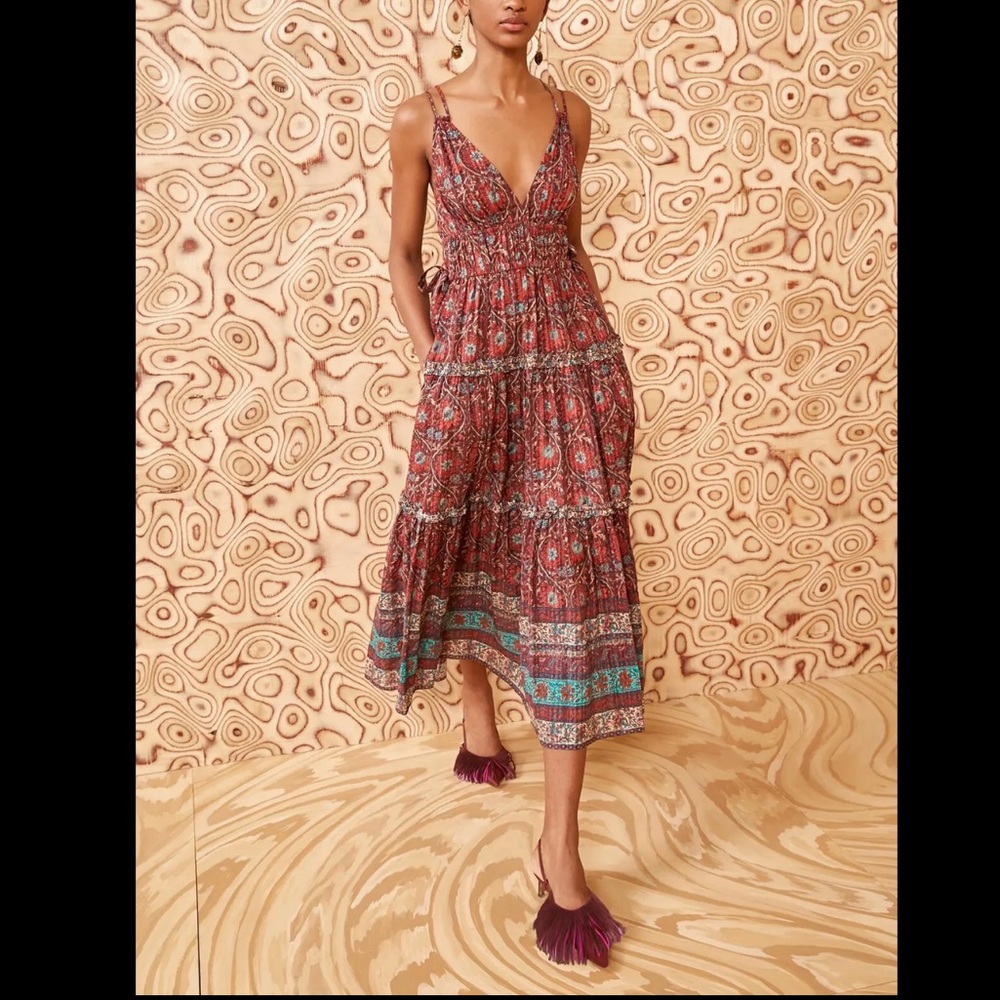 ULLA JOHNSON Rosa midi dress Sz 00